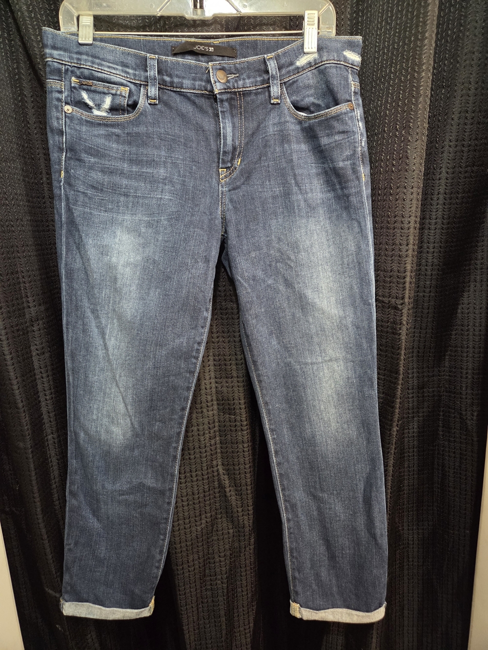 Joe's Jeans Fit24:Kicker Dark Blue Cropped Ankle Jeans Size 28